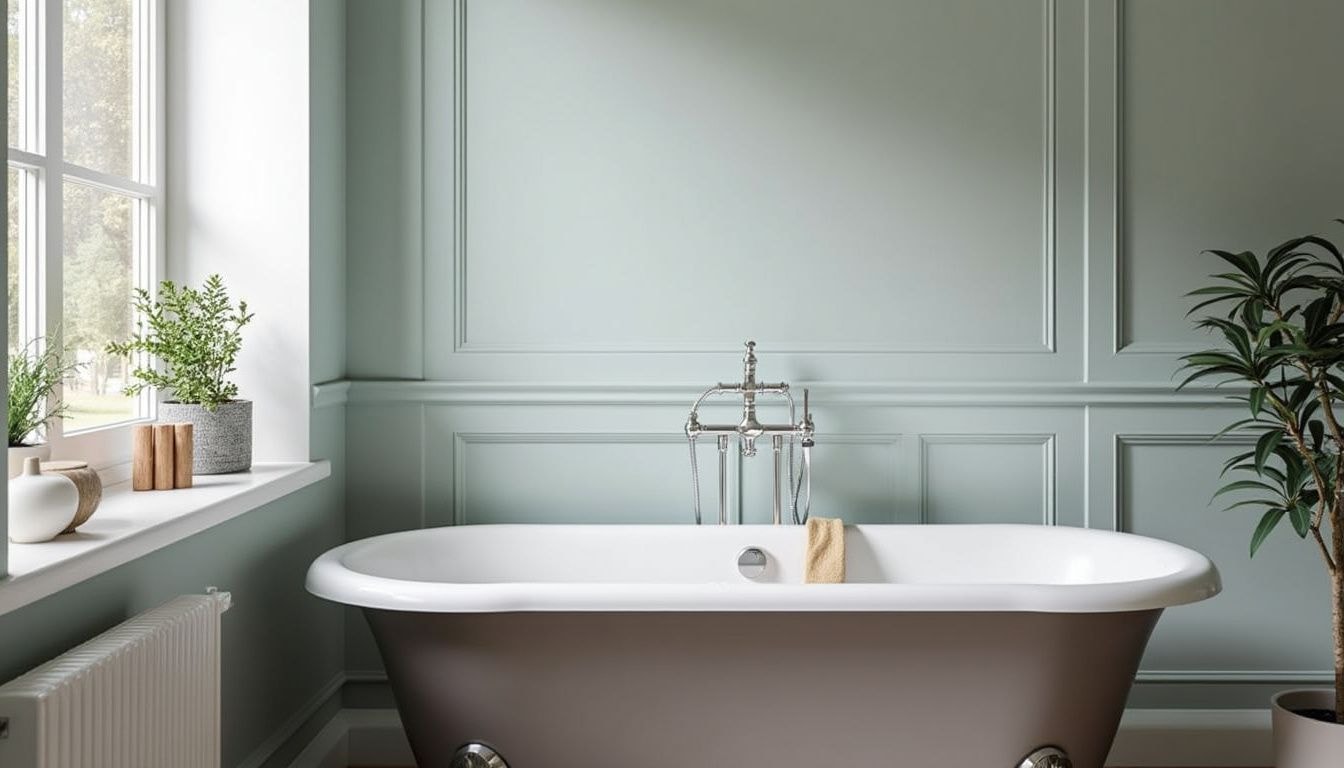 Paint color quality and finish for bathrooms