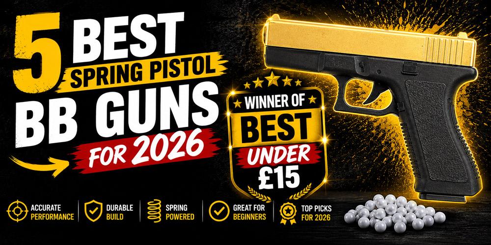 Winner: Best Under &pound;15 spring pistol bb gun