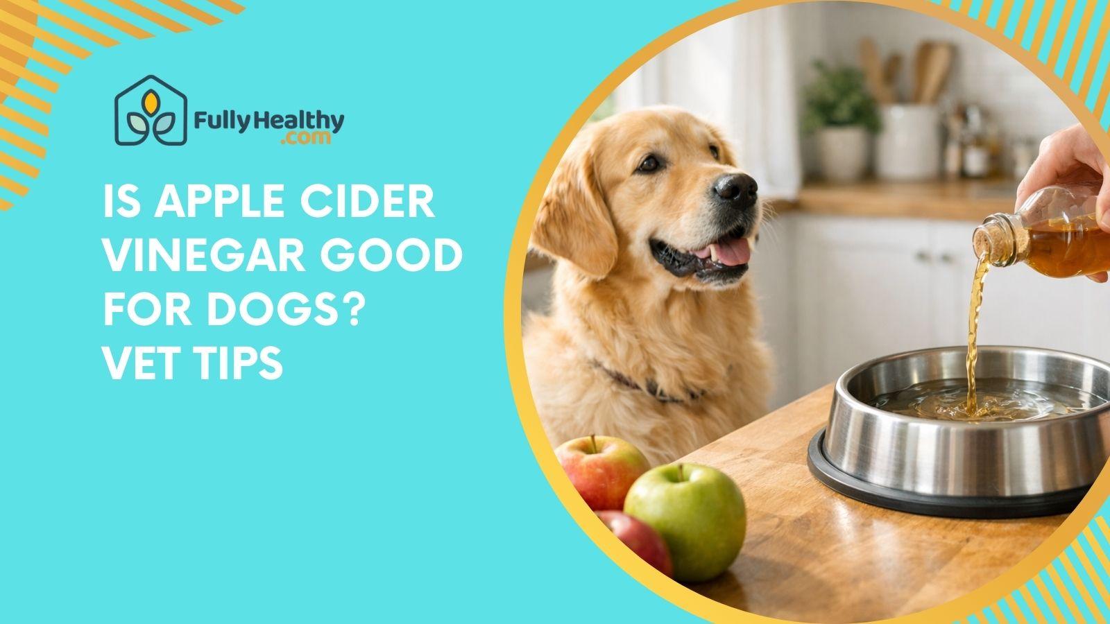 Is Apple Cider Vinegar Good for Dogs? Vet Tips