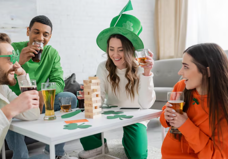 st patrick's day party setups