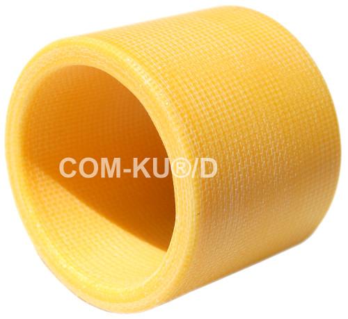 Yellow fibre-reinforced plastic composite bearing named COM-KU®/D