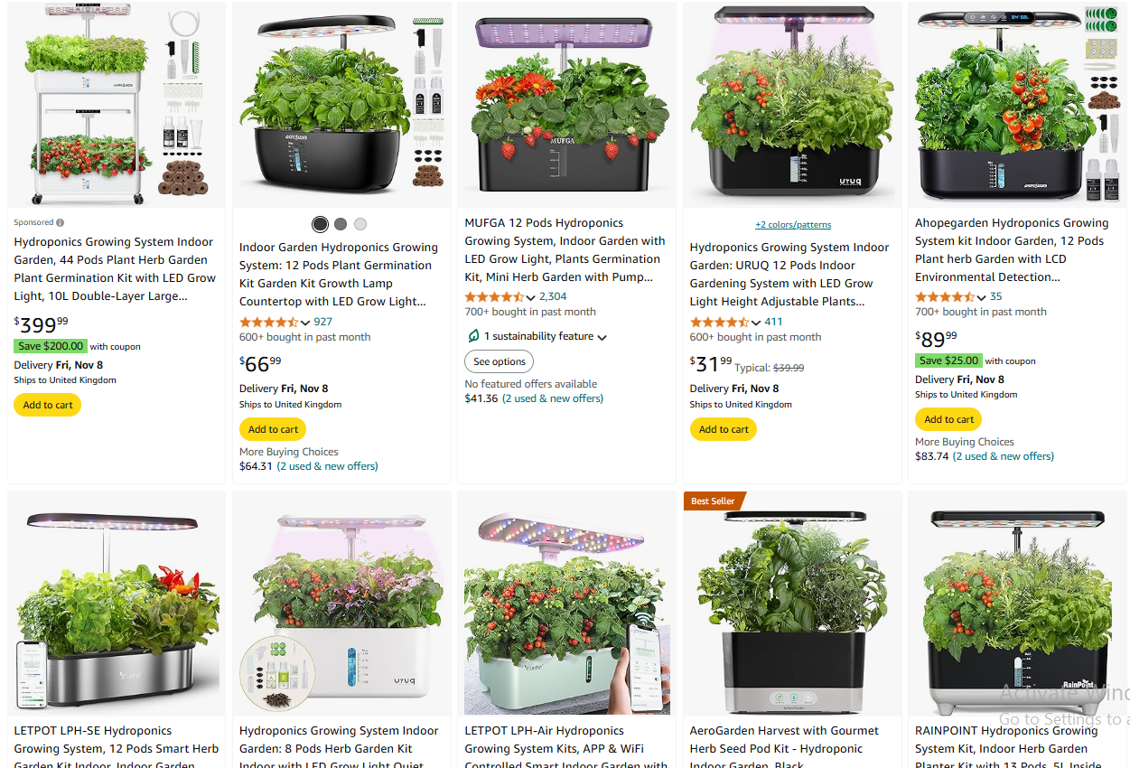 how to sell plants online