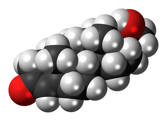 dihydroprogesterone, molecule, steroid