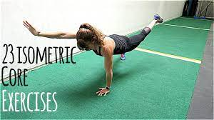 23 Isometric Core Exercises - YouTube