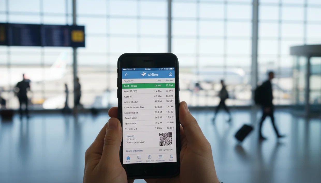 Transforming a real Air Canada ticket into a dummy ticket for visa