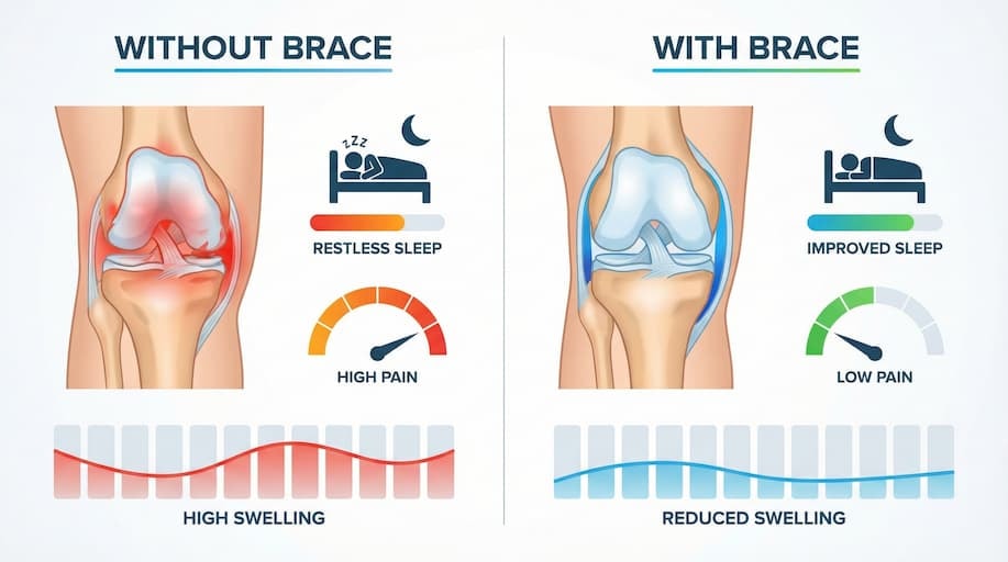 What Are the Benefits of Sleeping With a Knee Brace