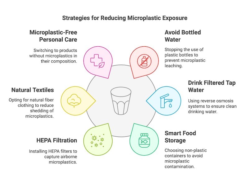 avoid microplastics startegies