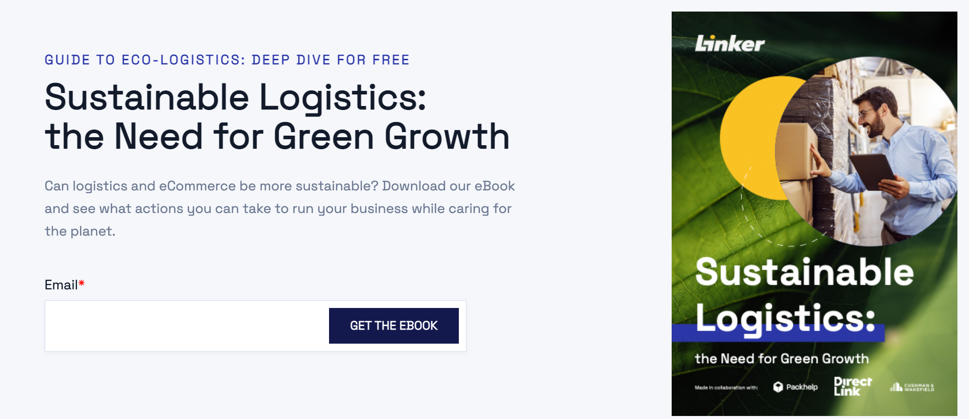 Linker Cloud: Sustainable logistics: the need for green growth