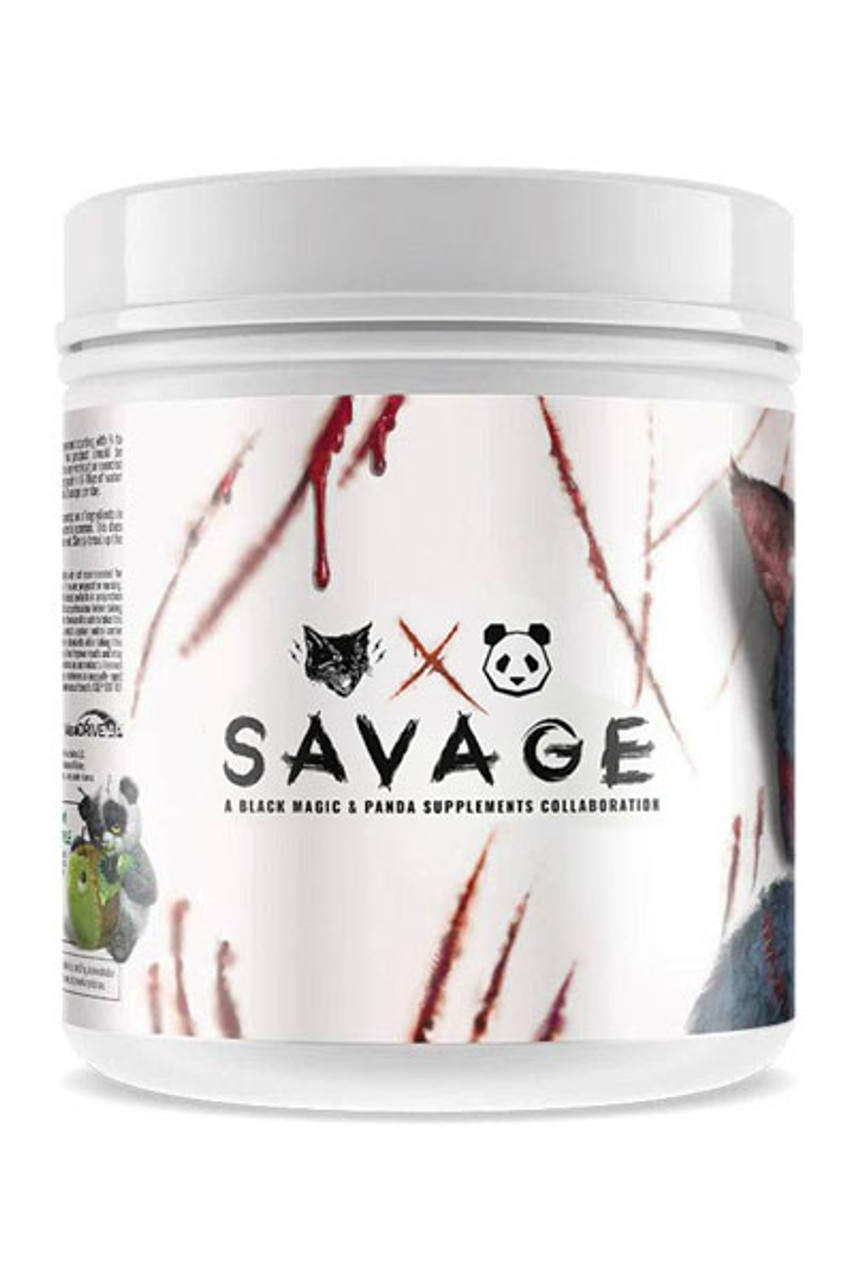 Savage (Sinister) Pre Workout by Panda Supplements X Black Magic