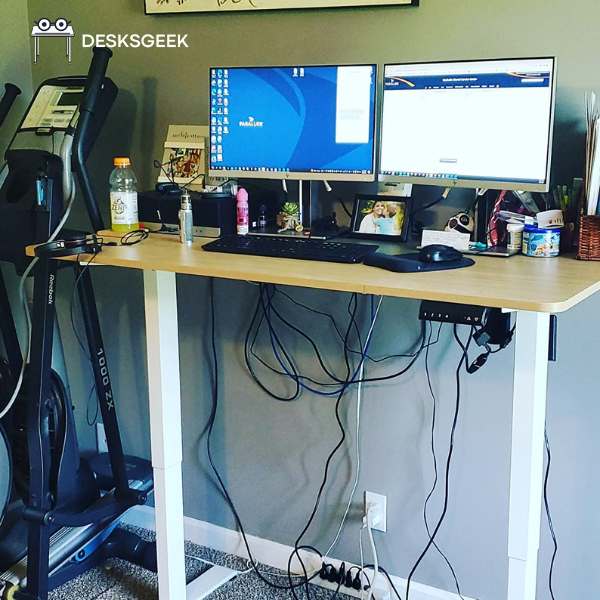An image showing Room Image of Homall Standing Desk After Assembly