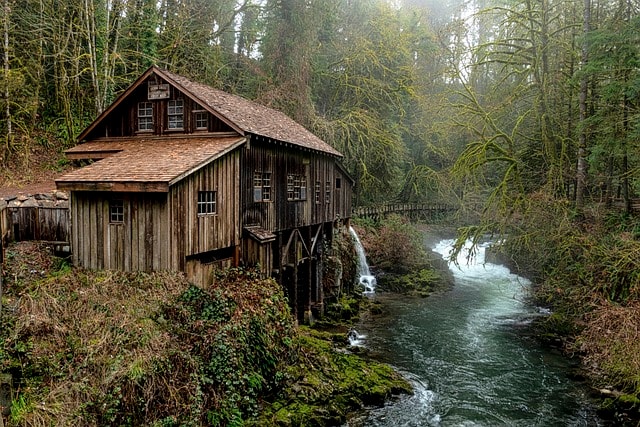 house, rural, countryside