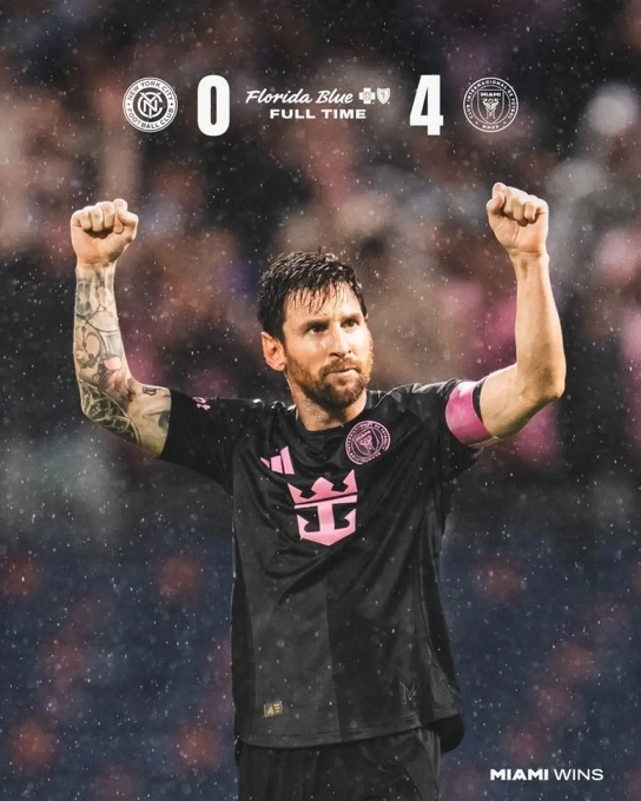 Lionel Messi leads Inter Miami to MLS playoffs