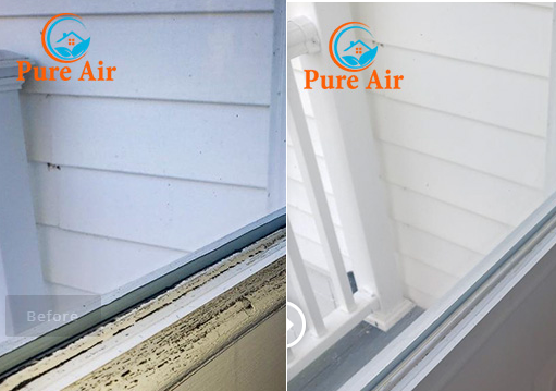 Pure Air Nation Before and After with Paint