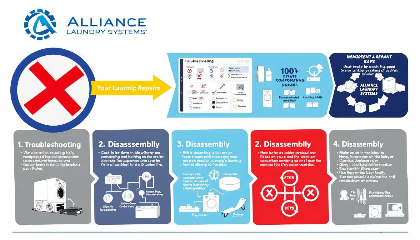Comprehensive repair services for Alliance Laundry Systems equipment.