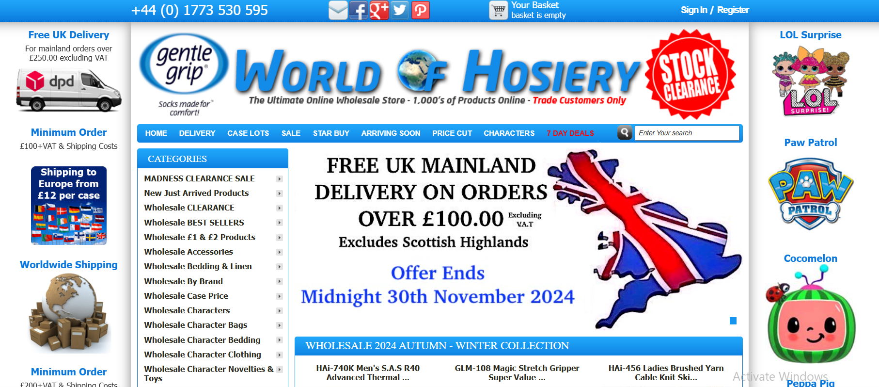 world of hosiery