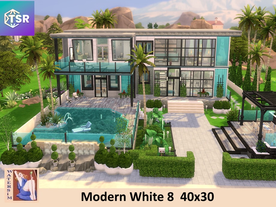 WS House Modern White 8
