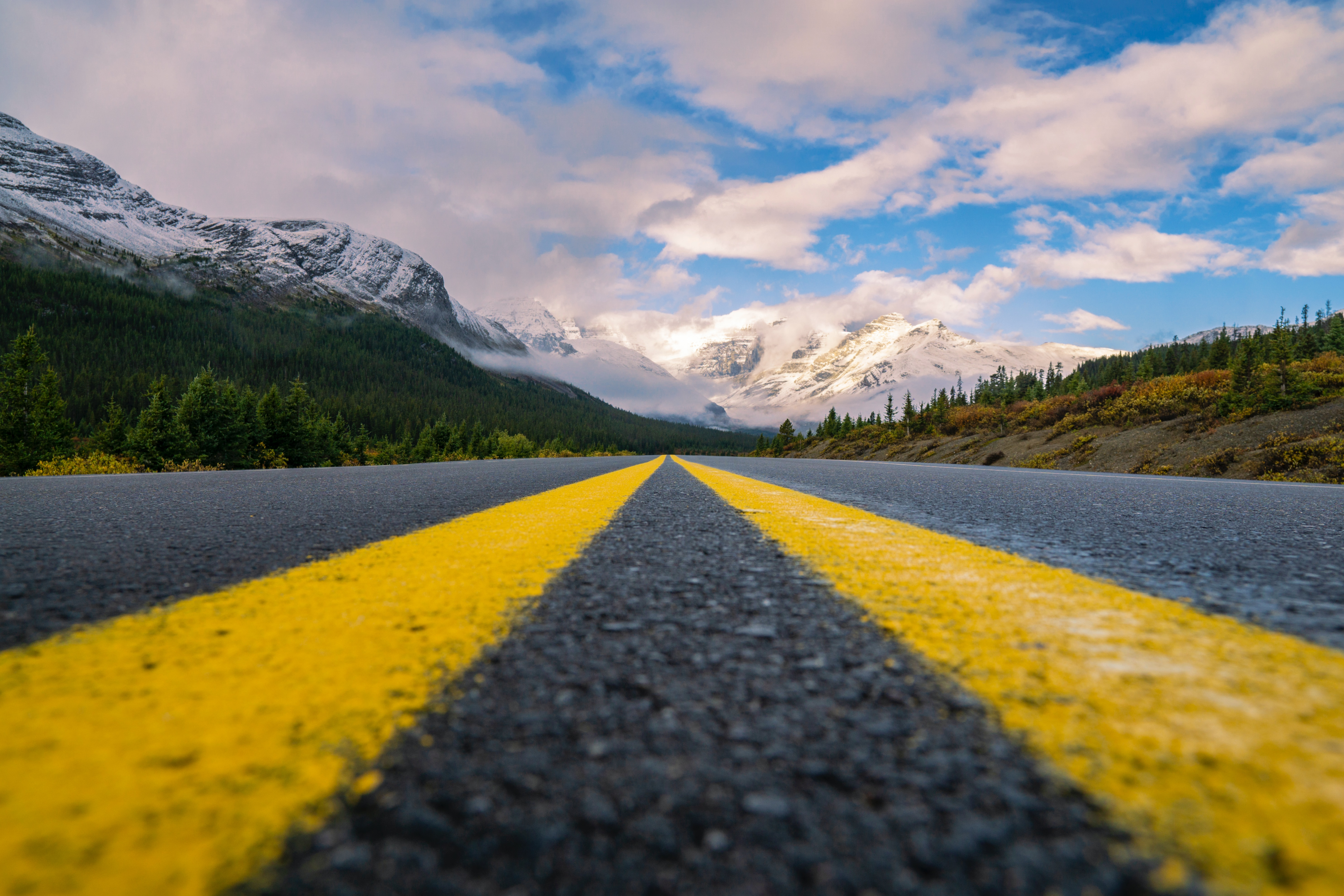 assurez-vous d'avoir un itinéraire sur la promenade des Glaciers pour un road trip sur la promenade des Glaciers