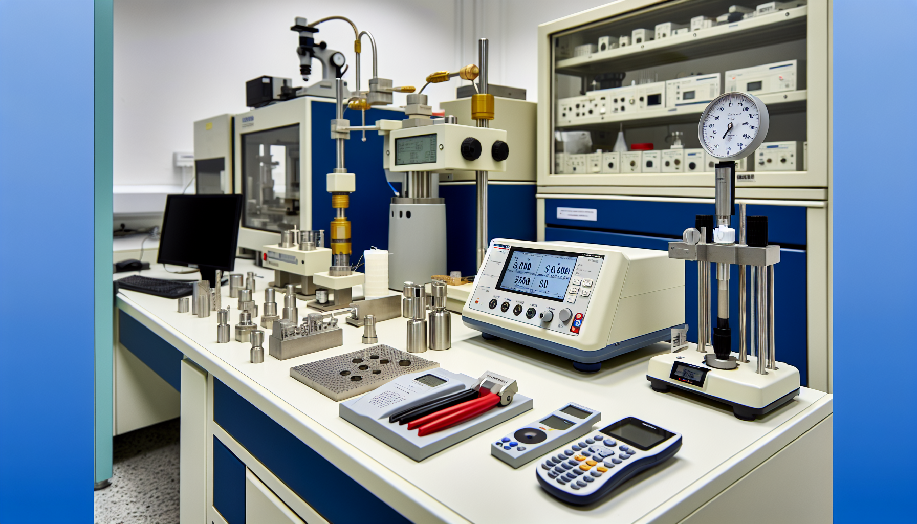 Laboratory equipment for testing maximum service temperature