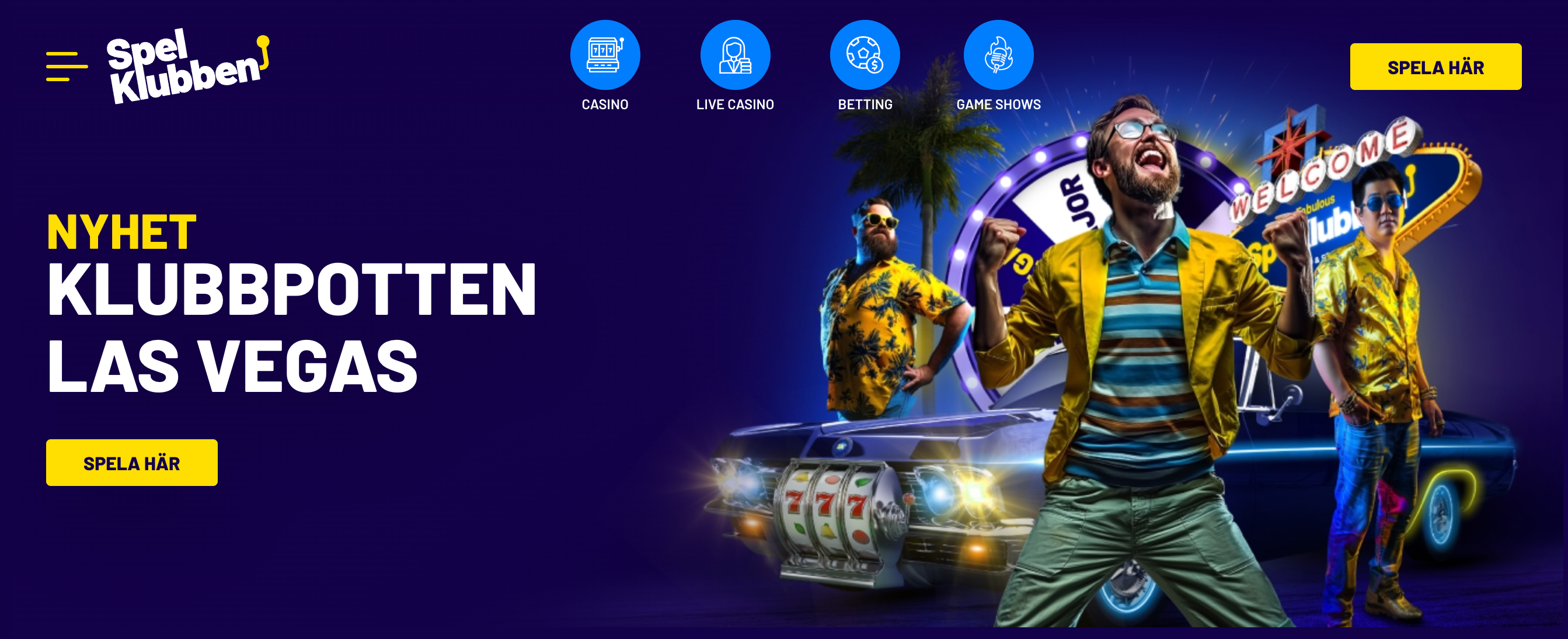 Spelklubben, nytt svenskt casino.