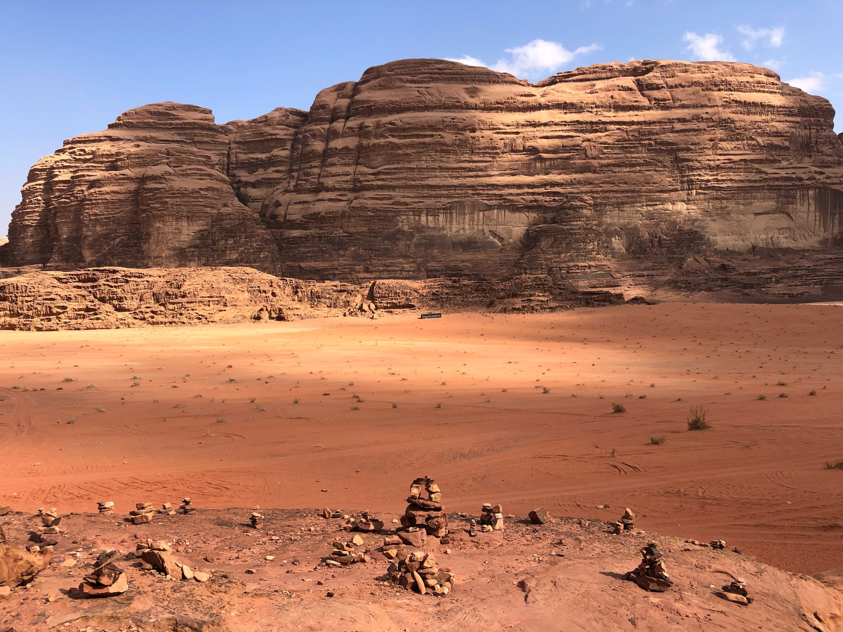 A view of Wadi Rum desert