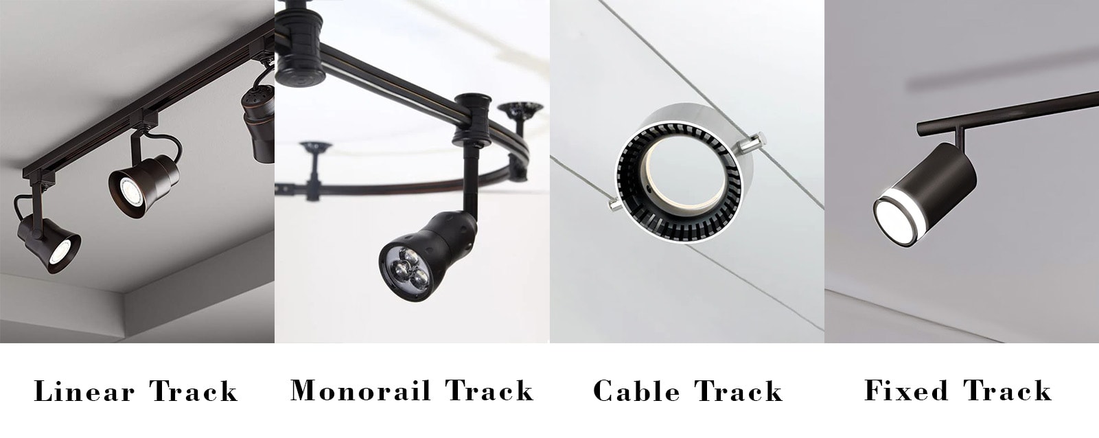 Type of Rail for Track Lighting