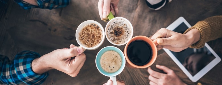 an image of different styles of coffee