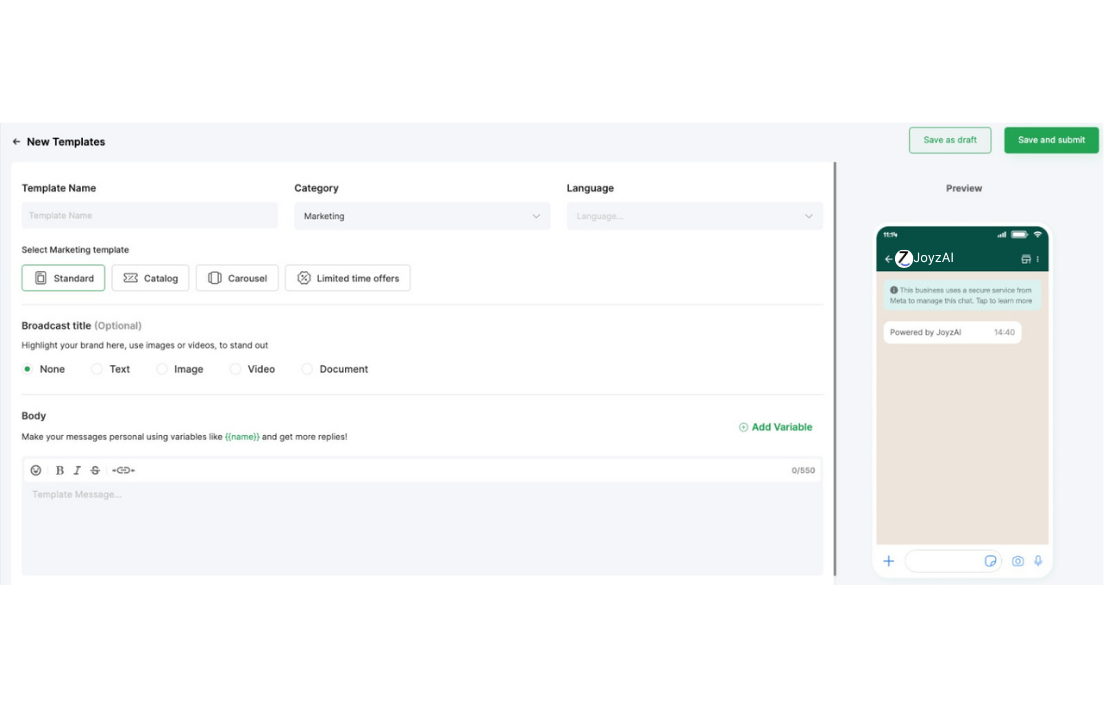 WhatsApp Message Template: Types, Creation, Structure & Tips