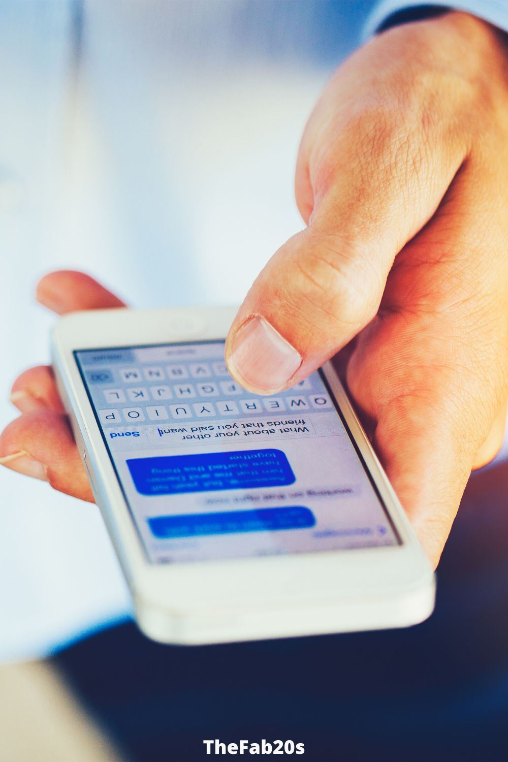 man texting on iphone - What is the Taurus men texting style?!