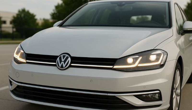 The high-end DLR headlights on top location suitable for osram and OEM shipping