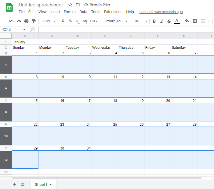 How to Make a Calendar in Google Docs (2023 Guide + Templates)