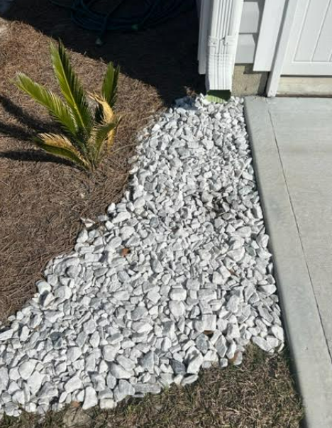 rock drainage system