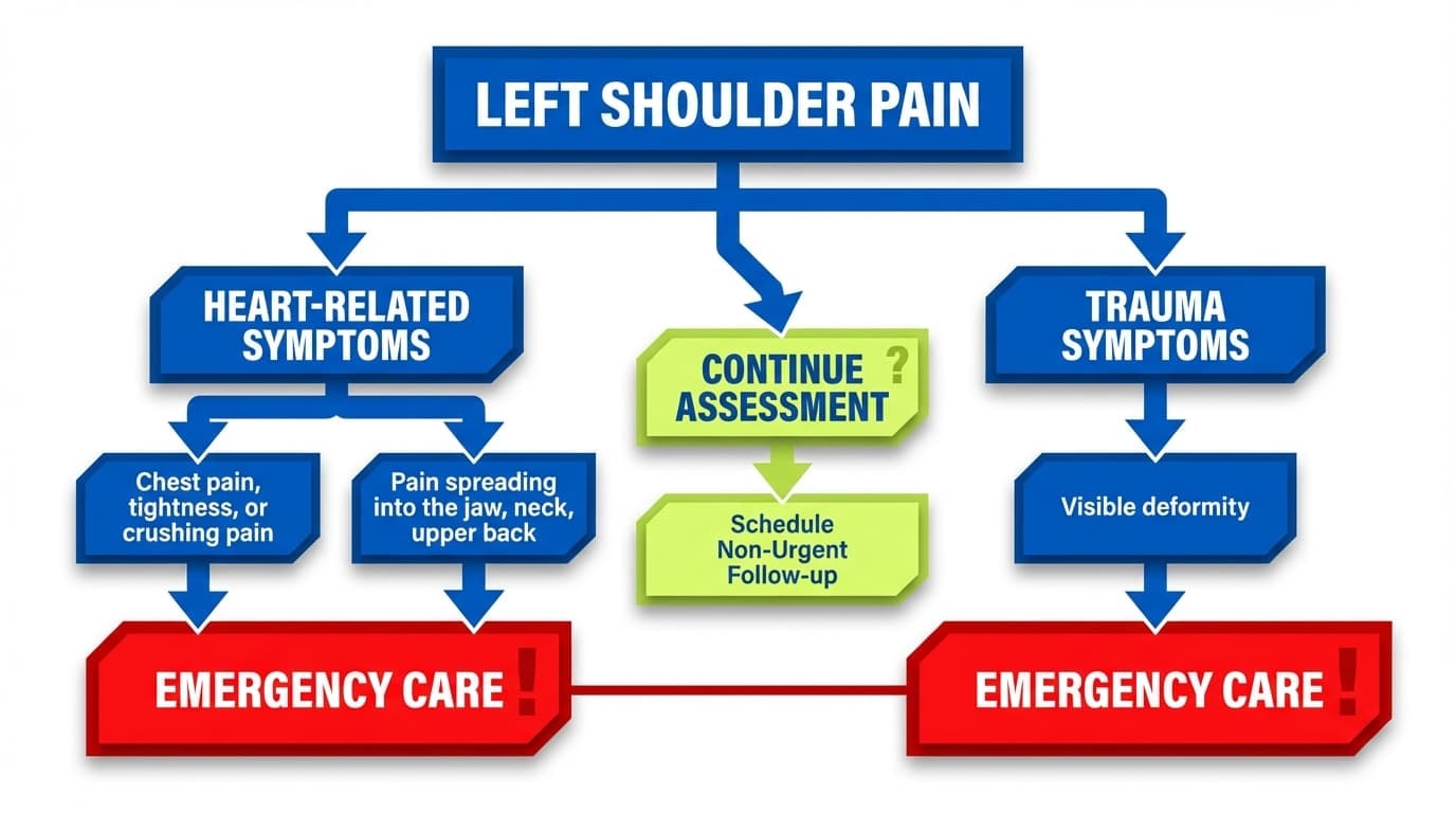 When Is Left Shoulder Pain a Medical Emergency?