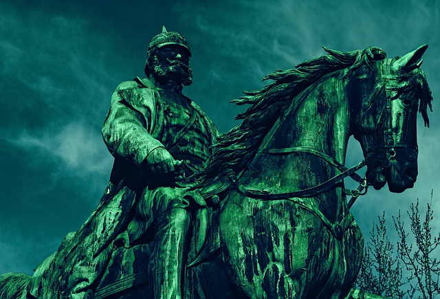 emperor statue, sculpture,