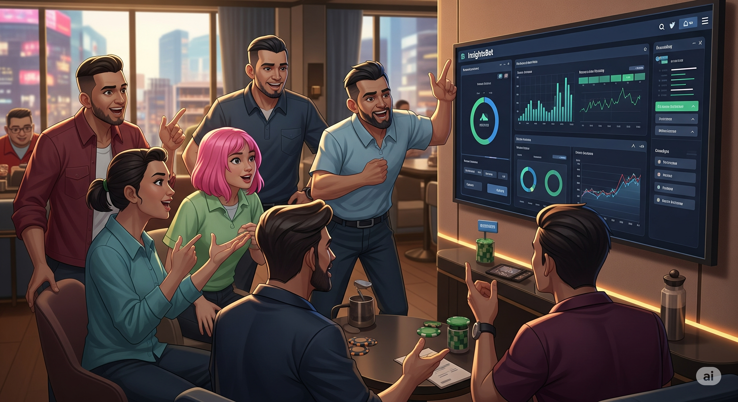 Malaysian bettors using InsightsBet for data-driven decisions and community support in the room.