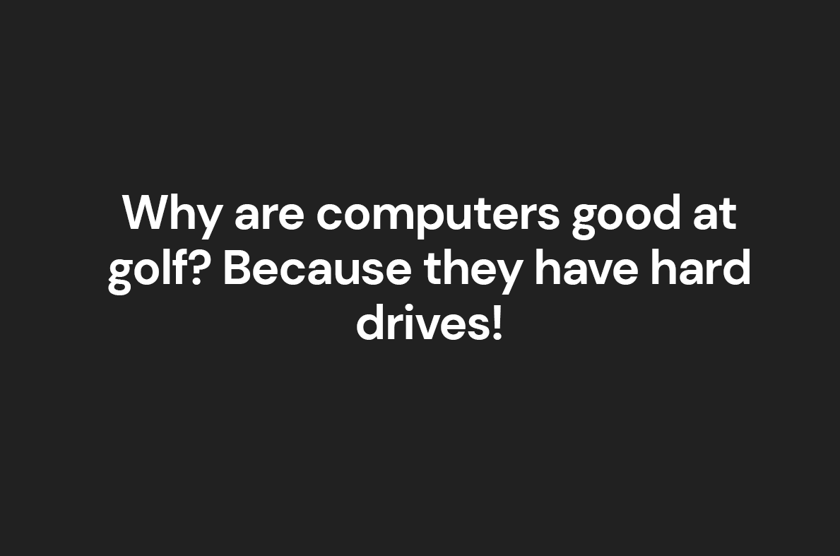 computer puns