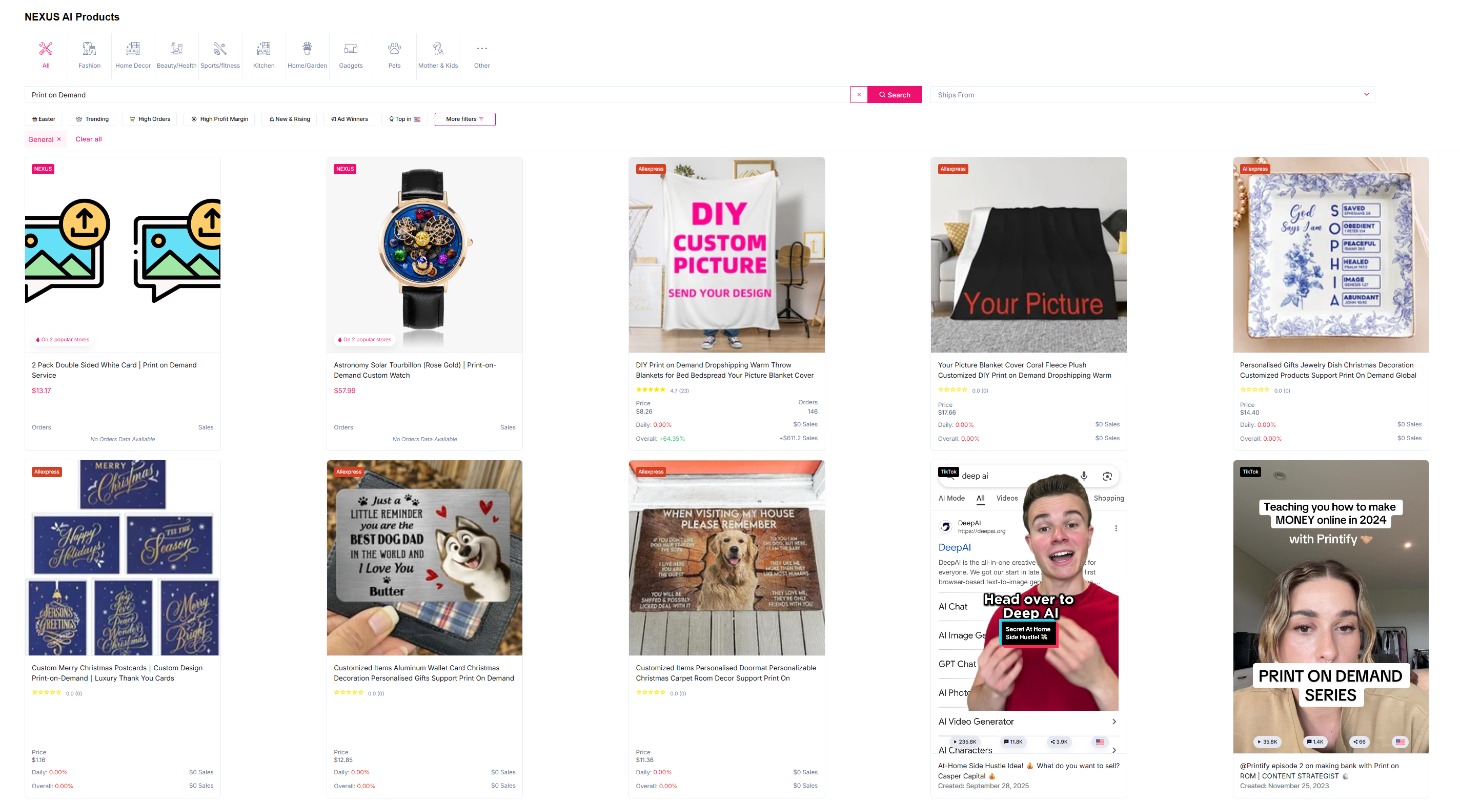 sell print on demand products on facebook marketplace to make money