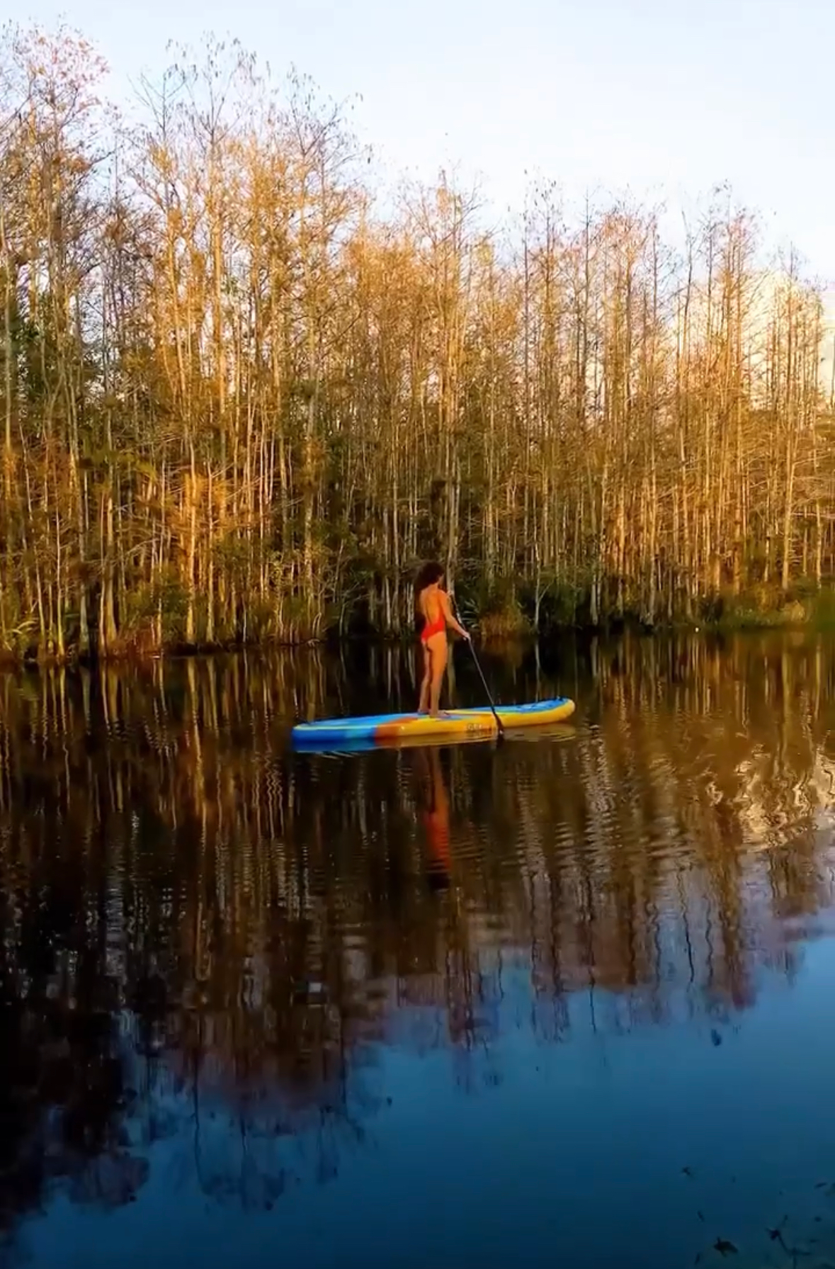 inflatable paddle board takes up less storage space