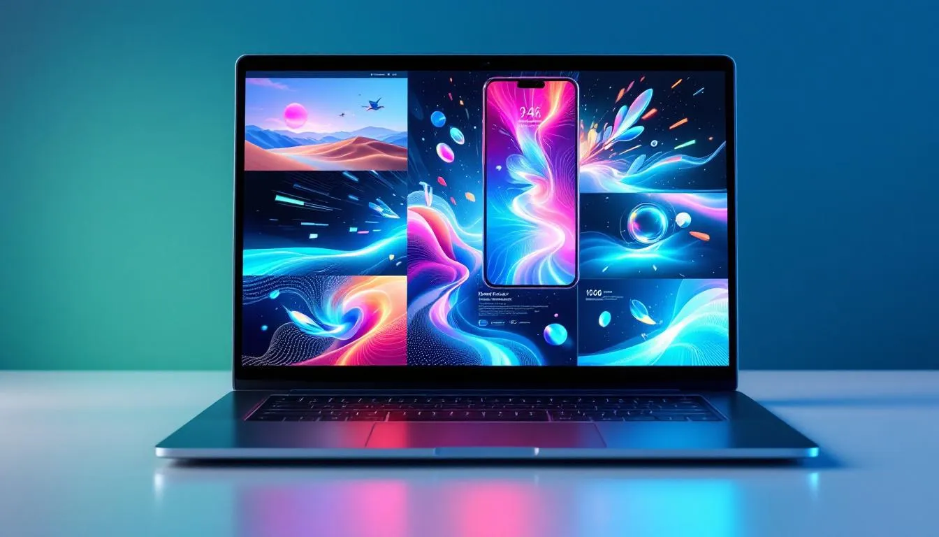 Le montage vidéo en 4K avec un logiciel de montage sur un ordinateur.