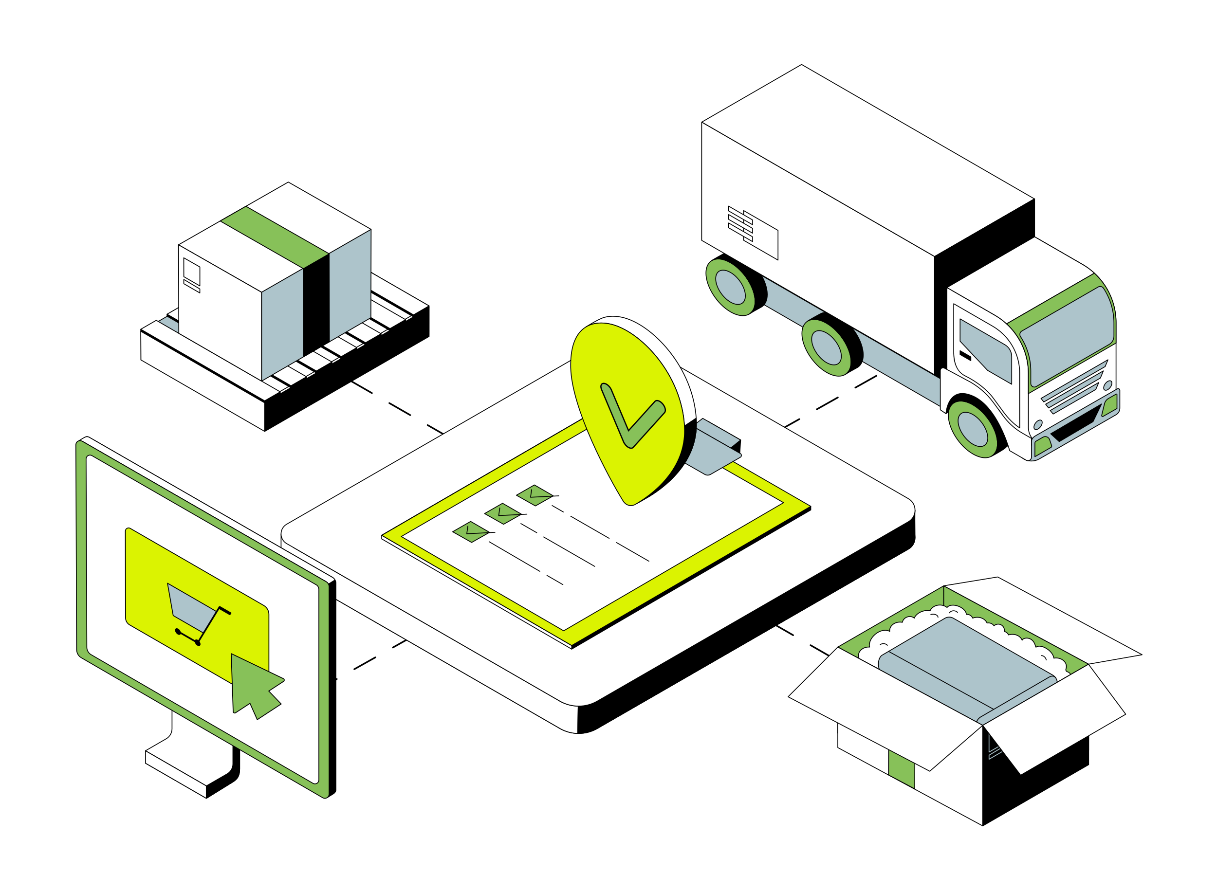 An infographic illustrating what is inventory replenishment.