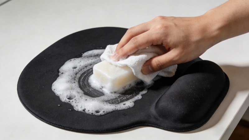 How to Clean Wrist-Rest Mousepads