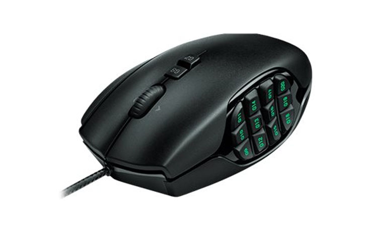 Logitech G600 MMO - Gaming mouse with Thumb and Pinky Rest
