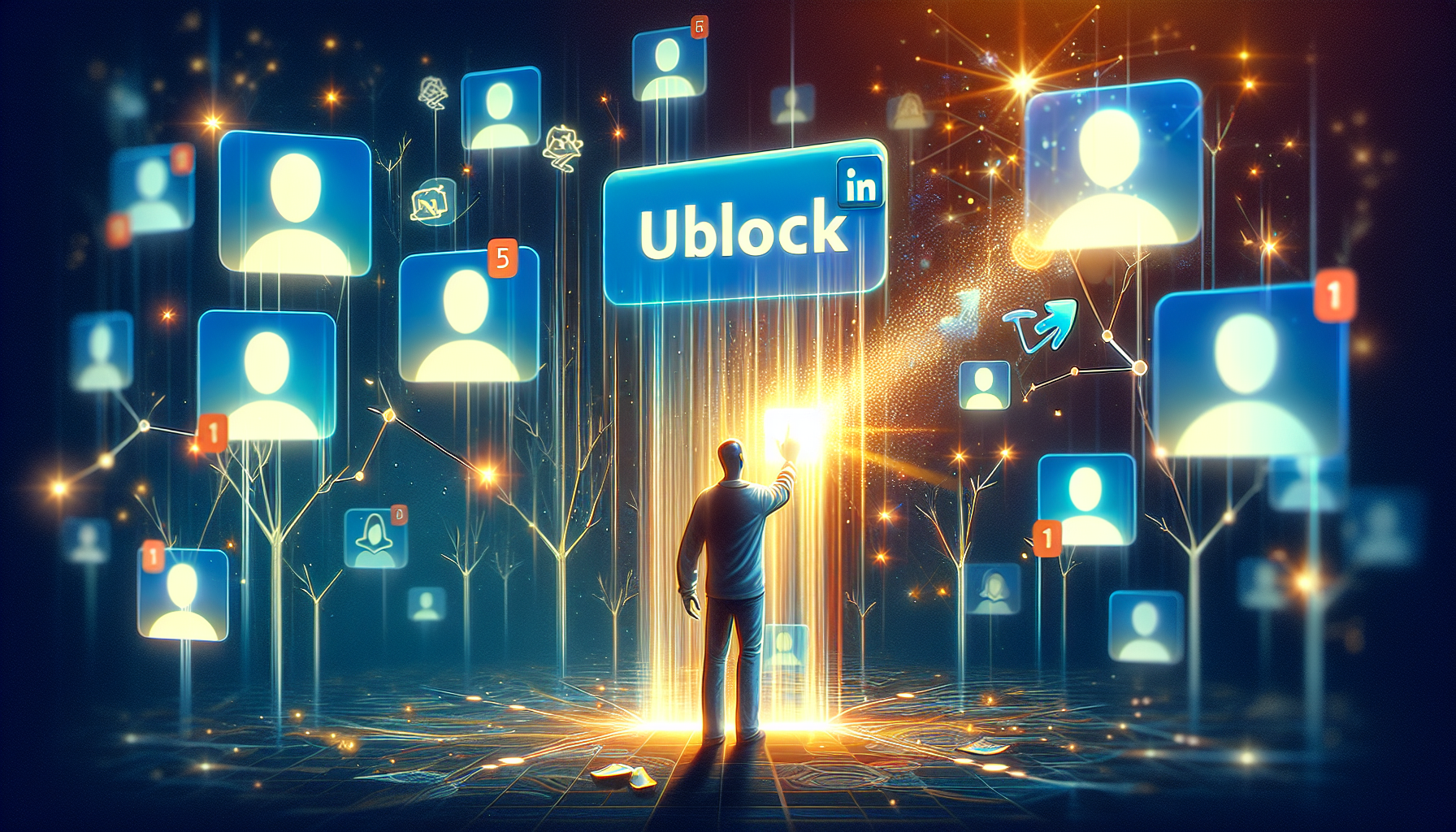 Understanding the implications of unblocking someone on LinkedIn.