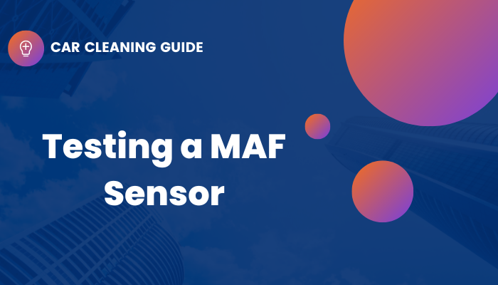 Testing an Air Flow Sensor MAF - with Wire Cleaner, Good Connection, and More
