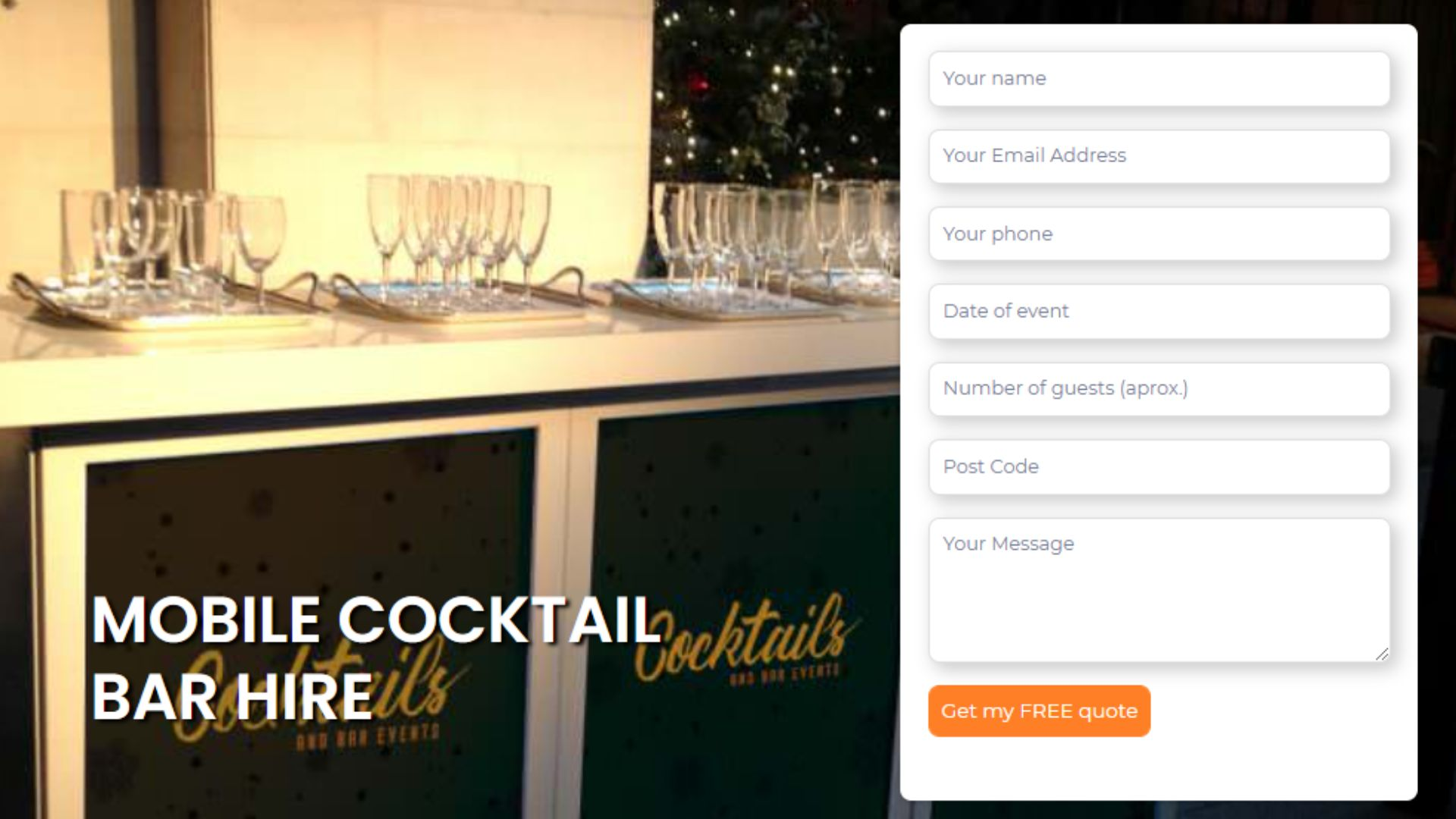 What Are The Benefits of a Mobile Bar Hire?  -