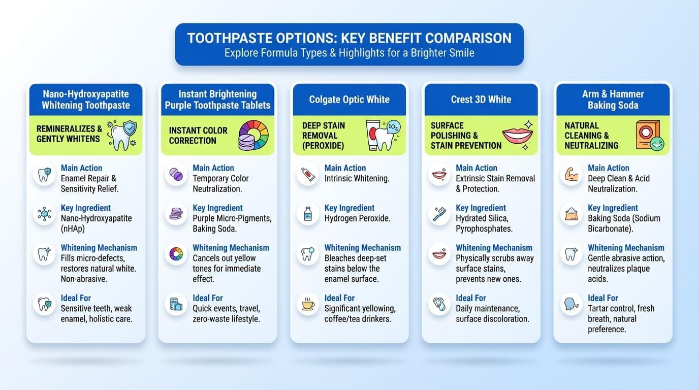 What Are the Best Whitening Toothpastes for Smokers in 2026?