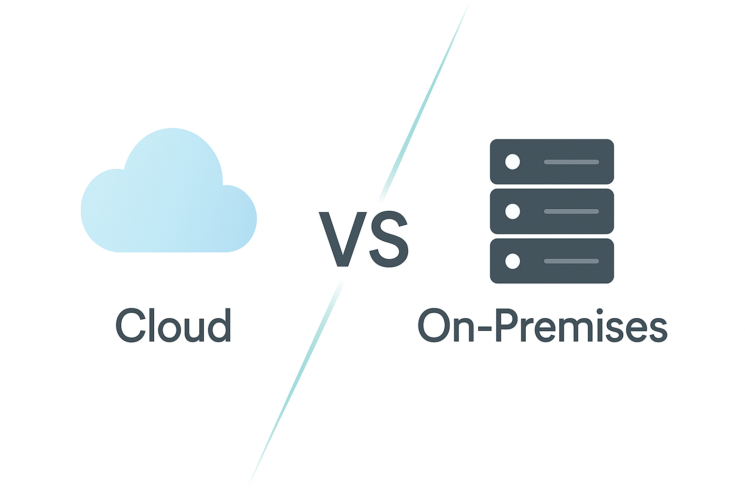 Cloud storage vs. on premise storage 
