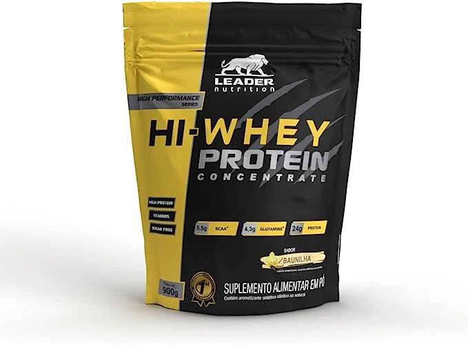 Hi Whey Protein da Leder Nutrition. Fonte da imagem: site oficial da marca.
