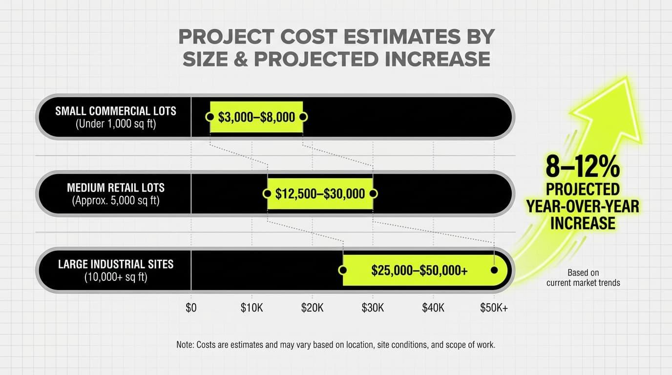 What Are the Typical Commercial Asphalt Paving Costs in Michigan for 2026?