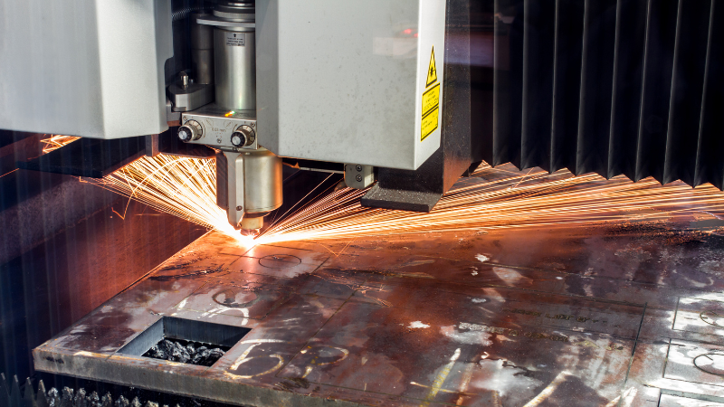 cutting copper process
