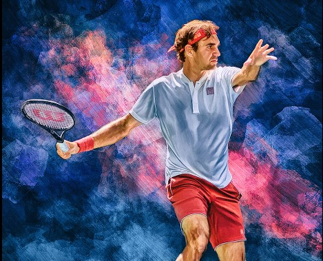 L'œuvre d'art de tennis est un cadeau unique et attentionné qui est parfait pour le fan de tennis dans votre vie.